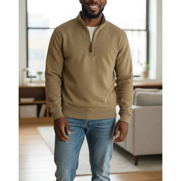 Lands End Mens Brown Pullover Sweater Size M - Picture 1 of 12